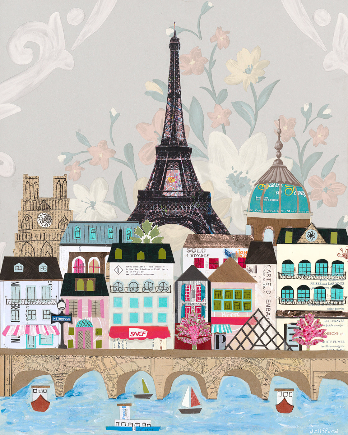 Paris Collage