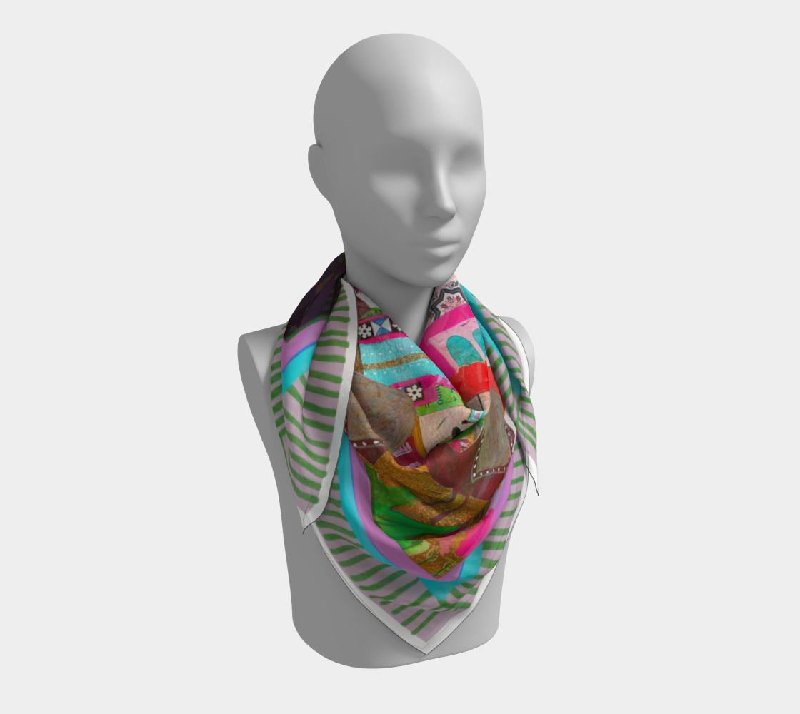 Morocco Silk Scarf