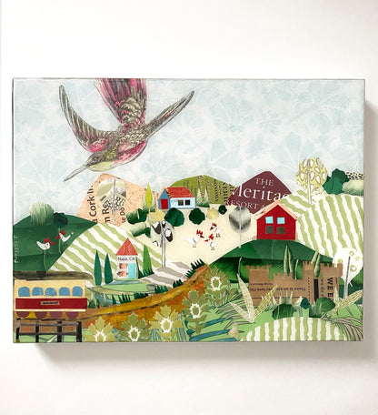 Original Artwork- NAPA VALLEY WITH RESIN