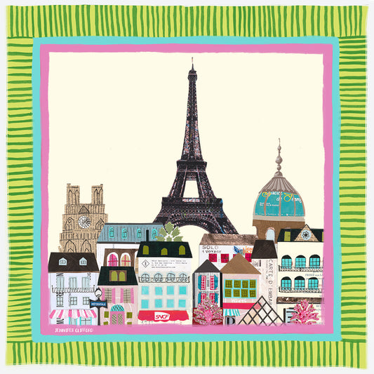 Paris Silk Scarf