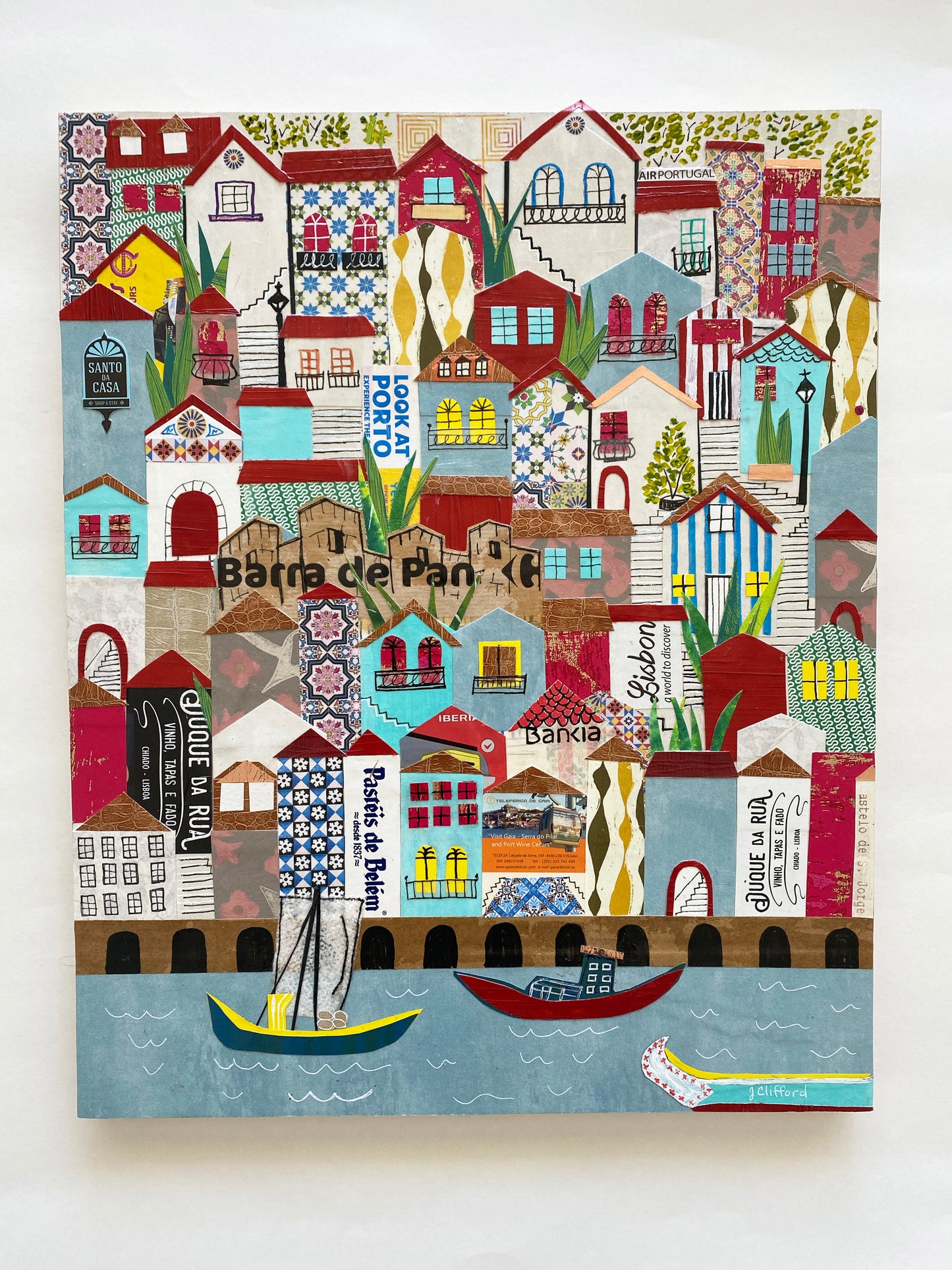 Original Artwork-PORTUGAL COLLAGE