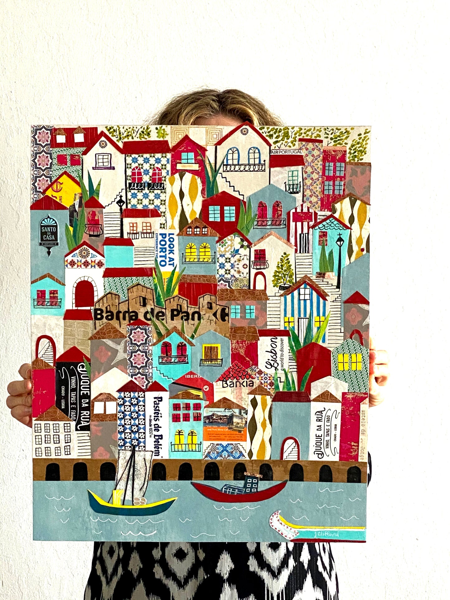 Original Artwork-PORTUGAL COLLAGE