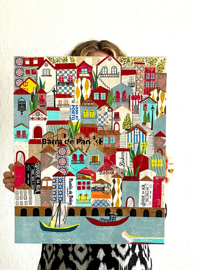 Original Artwork-PORTUGAL COLLAGE